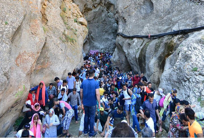 معروف‌ترین جاذبه جاده فیروزکوه تنگه واشی 