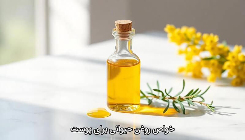 خواص روغن حیوانی برای پوست 1 خواص روغن حیوانی