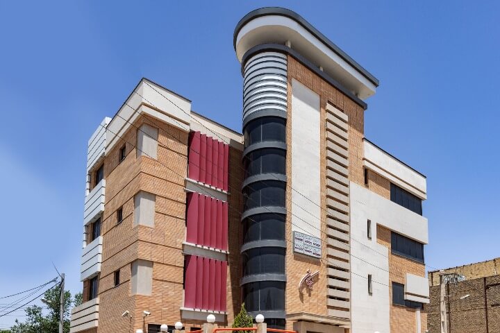 صفحه نخست 25 نمای ساختمان با آجر نسوز آذرخش